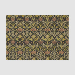 William Morris Vintage Rose & Lily Flower Pattern Tissue Paper