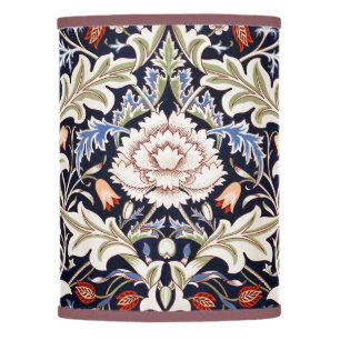 William Morris Vintage Severn Blue Floral Flowers  Lamp Shade