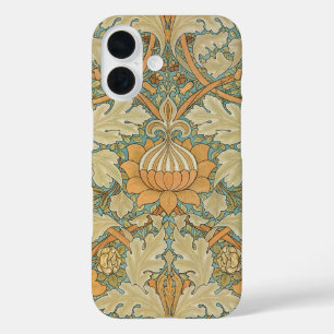 William Morris Vintage St James Acanthus Pattern iPhone 16 Case