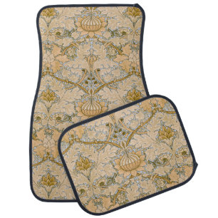 William Morris Vintage St James Acanthus Wallpaper Car Floor Mat