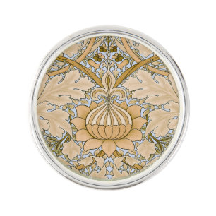 William Morris Vintage St James Acanthus Wallpaper Lapel Pin