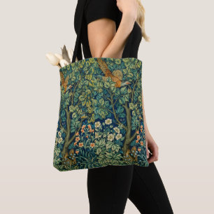 William Morris Vintage Style Tote Bag, Reusable Bag