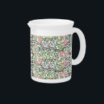William Morris Vintage Sweet Briar Roses Foliage Beverage Pitcher<br><div class="desc">William Morris Vintage Sweet Briar Roses Foliage Beverage Pitcher - Decorating this product is a beautiful design created by John Henry Dearle (1859-1932) and produced by Morris & Co., a firm founded by William Morris in 1861. The design features roses interweave around trailing thorny stems. It should be noted that...</div>