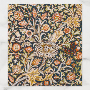 William Morris Vintage Trent Blue Floral Pattern Envelope Liner