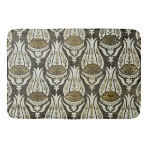 William Morris Vintage Tulip and Trellis Floral Bath Mat