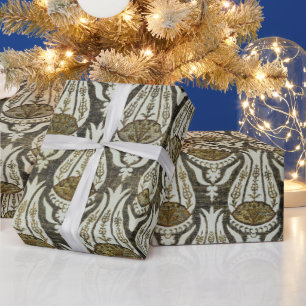 William Morris Vintage Tulip and Trellis Floral Wrapping Paper
