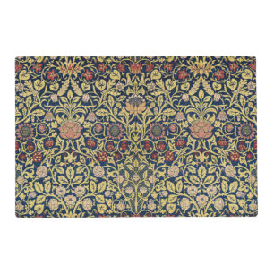 William Morris Violet and Columbine Art Placemat