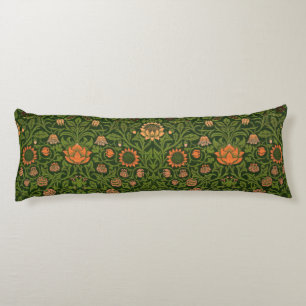William Morris Violet and Columbine Art Rug Body Pillow
