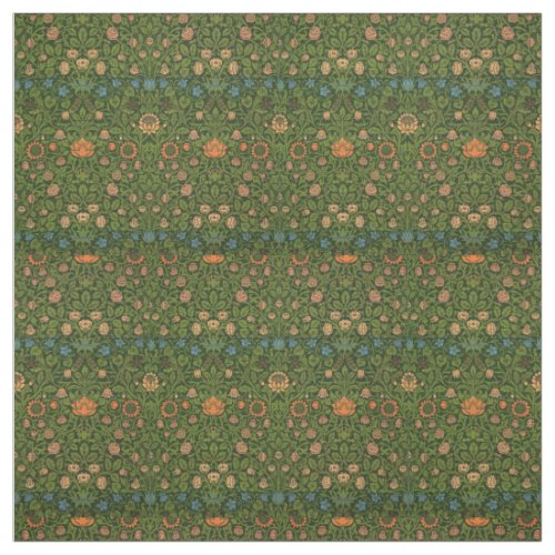 William Morris Violet and Columbine Art Rug Fabric