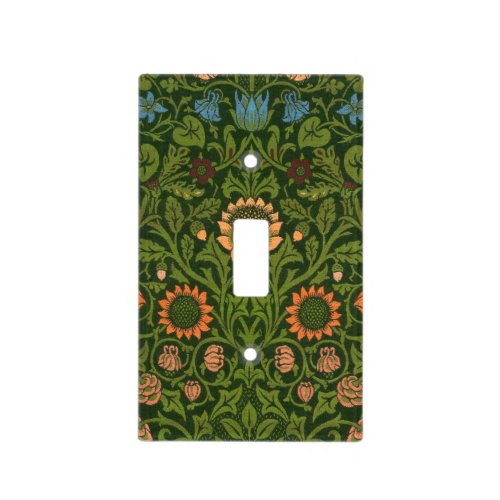 William Morris Violet and Columbine Art Rug Light Switch Cover