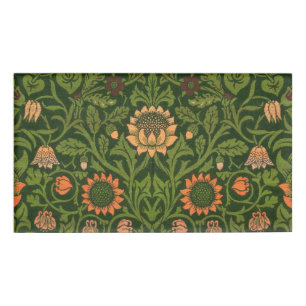 William Morris Violet and Columbine Art Rug Name Tag