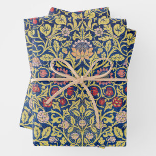 William Morris, Violet and Columbine Wrapping Paper Sheets