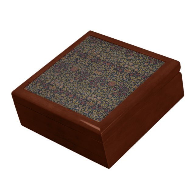 William Morris: Violet & Columbine Keepsake Box (Side)