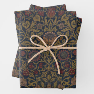 William Morris: Violet & Columbine Wrapping Paper