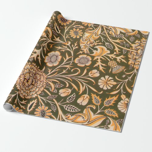 william morris wallpaper cherwell design wrapping paper