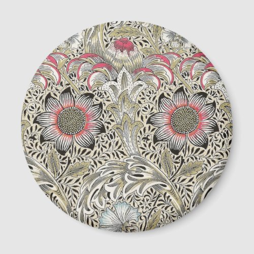 william morris wallpaper classic antique floral  magnet