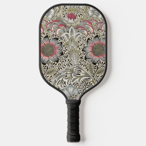 william morris wallpaper classic antique floral  pickleball paddle