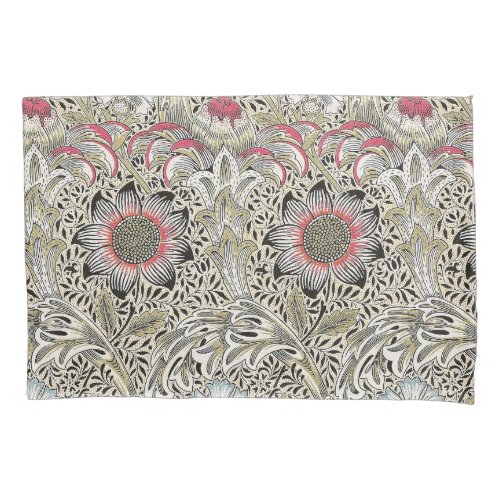 william morris wallpaper classic antique floral  pillow case