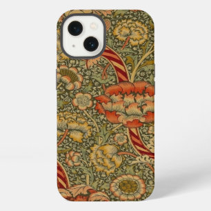 William Morris Wandle English Floral Damask Design iPhone 13 Case