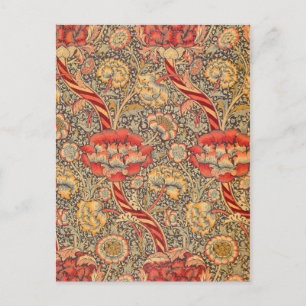 William Morris Wandle for Chintz Design Postcard