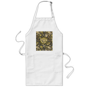 William Morris Wey Floral Arts Crafts Wallpaper Long Apron
