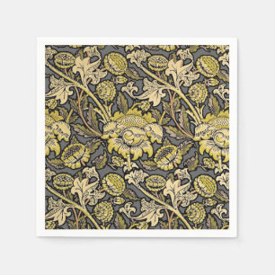 William Morris Wey Floral Arts Crafts Wallpaper Napkins