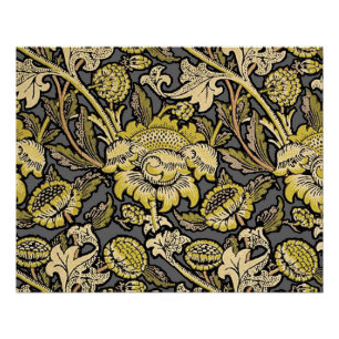 William Morris Wey Floral Arts Crafts Wallpaper Poster