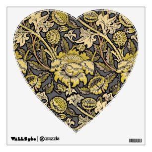 William Morris Wey Floral Arts Crafts Wallpaper Wall Sticker