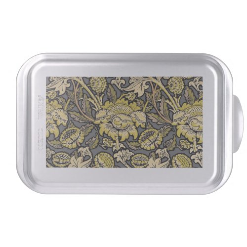 William Morris Wey Floral Wallpaper Cake Pan