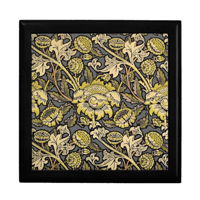 William Morris Wey Floral Wallpaper Gift Box (Front)
