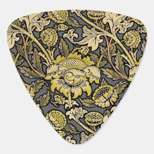 William Morris Wey Floral Wallpaper Guitar Pick