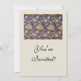 William Morris Wey Floral Wallpaper Invitation