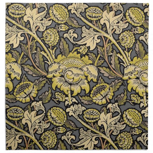 William Morris Wey Floral Wallpaper Napkin