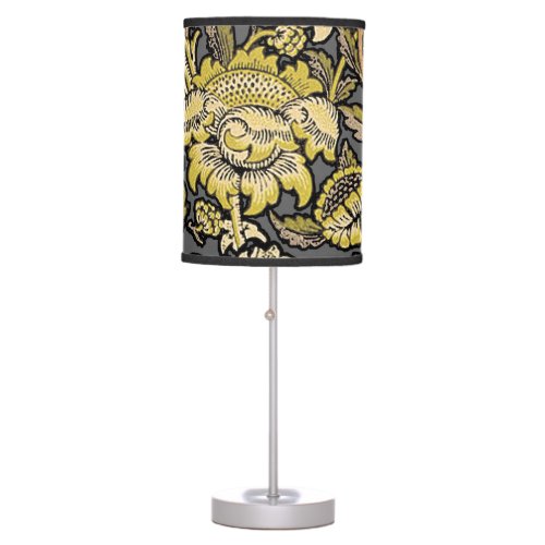 William Morris Wey Floral Wallpaper Table Lamp