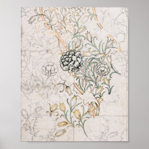 William Morris, Wild Tulip 1884 Poster