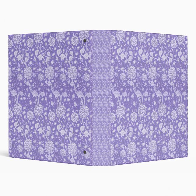 William Morris "Wild Tulip" 4. 3 Ring Binder (Background)