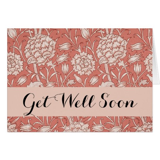 William Morris Wild Tulip Classic Victorian Design (Front Horizontal)