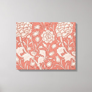 William Morris Wild Tulip Classic Victorian Design Canvas Print