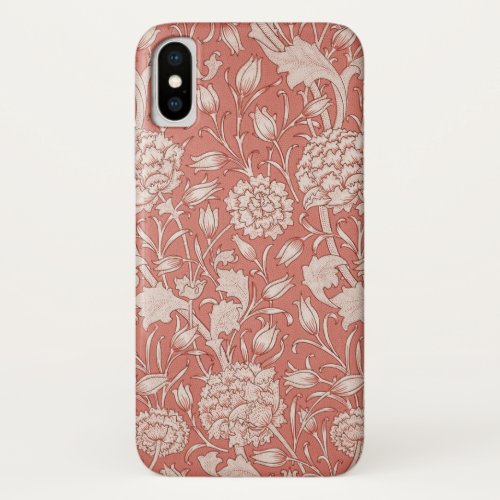 William Morris Wild Tulip Classic Victorian Design iPhone X Case
