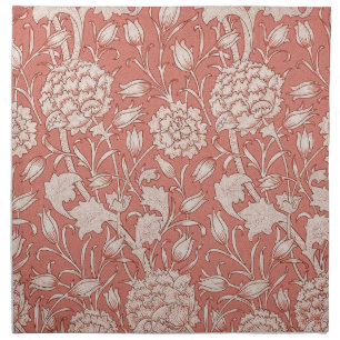William Morris Wild Tulip Classic Victorian Design Cloth Napkin