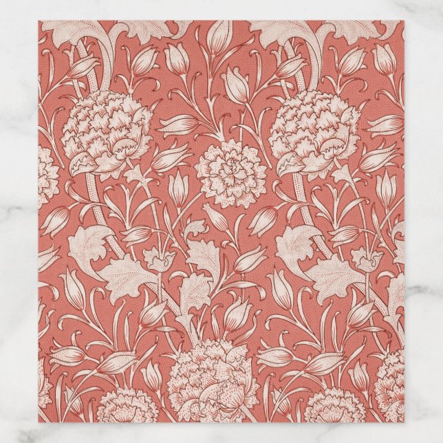 William Morris Wild Tulip Classic Victorian Design Envelope Liner (Design)