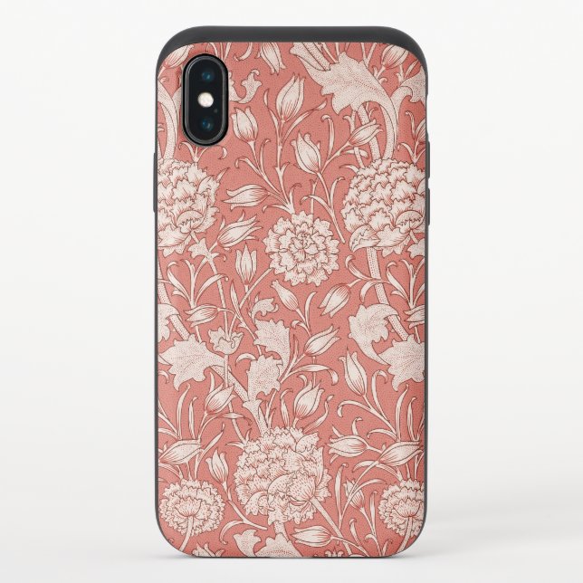 William Morris Wild Tulip Classic Victorian Design Uncommon iPhone Case (Back)