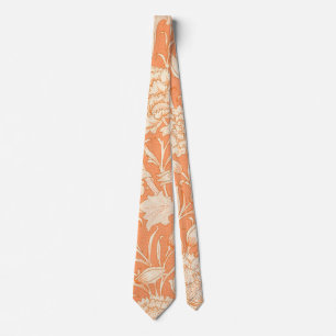 William Morris Wild Tulip famous pattern Neck Tie