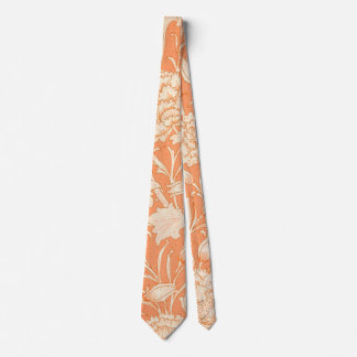 William Morris Wild Tulip famous pattern Neck Tie