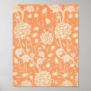 William Morris Wild Tulip famous pattern Poster