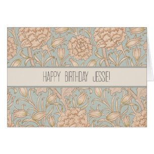 William Morris Wild Tulip Flower Floral Design Cards