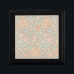 William Morris Wild Tulip Flower Floral Design Gift Box<br><div class="desc">This swirling soft rich flower art design is the William Morris Wild Tulip pattern,  a classic wallpaper design from the mid-1800s created by William Morris for his line of English flower wallpaper.</div>