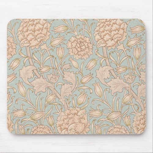 William Morris Wild Tulip Flower Floral Design Mouse Pad