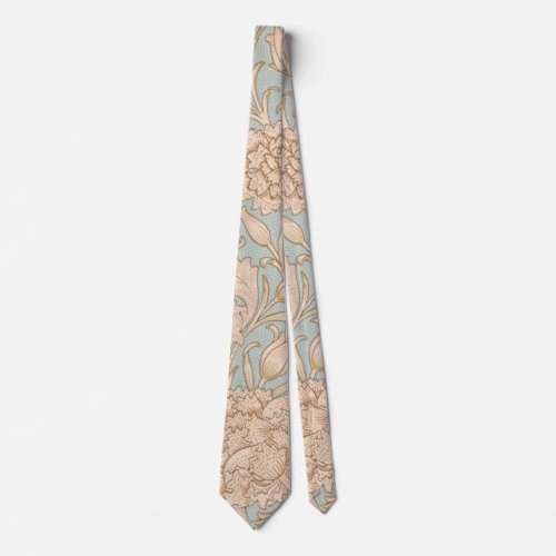 William Morris Wild Tulip Flower Floral Design Neck Tie