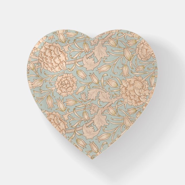 William Morris Wild Tulip Flower Floral Design Paperweight (Front)